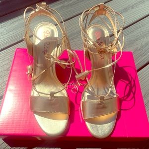 Lily Pulitzer Aria Wedge Sandals Size 7